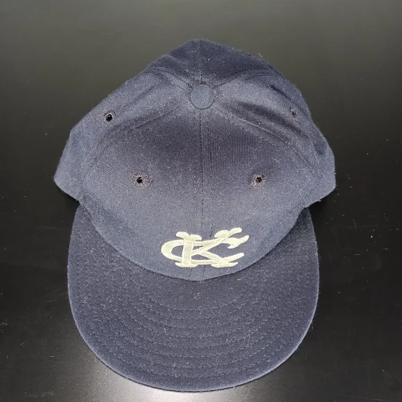 Vintage New Era Kansas City Athletics MLB Leather Sweatband Fitted Hat
